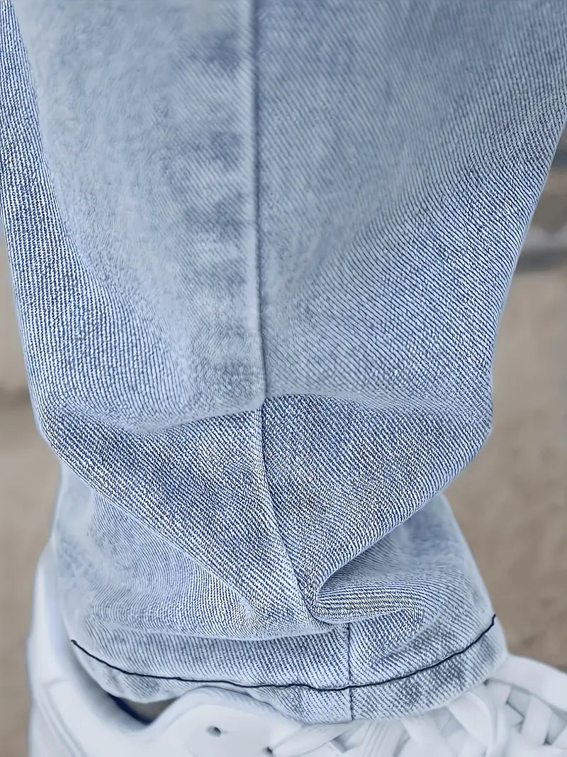 Jeans Hombre Corte Recto
