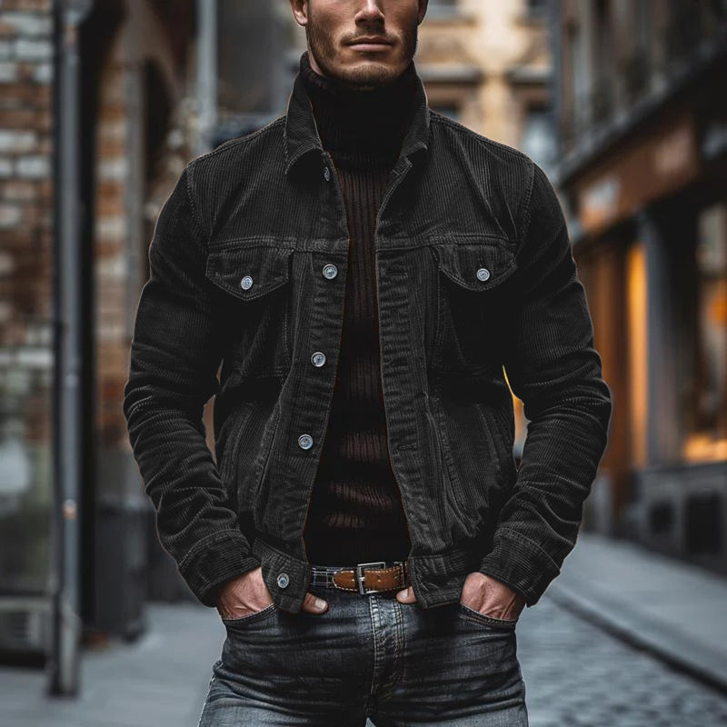 Chaqueta Pana Hombre
