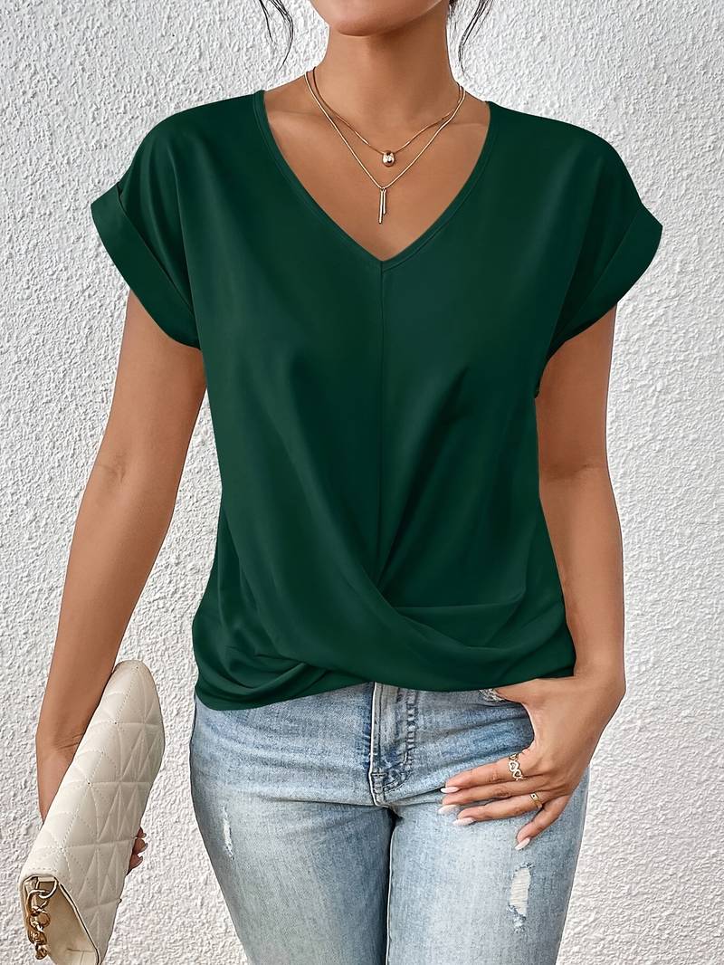 Blusa Ligera Manga Corta
