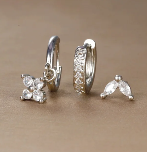 Pendientes Mujer Set Elegante
