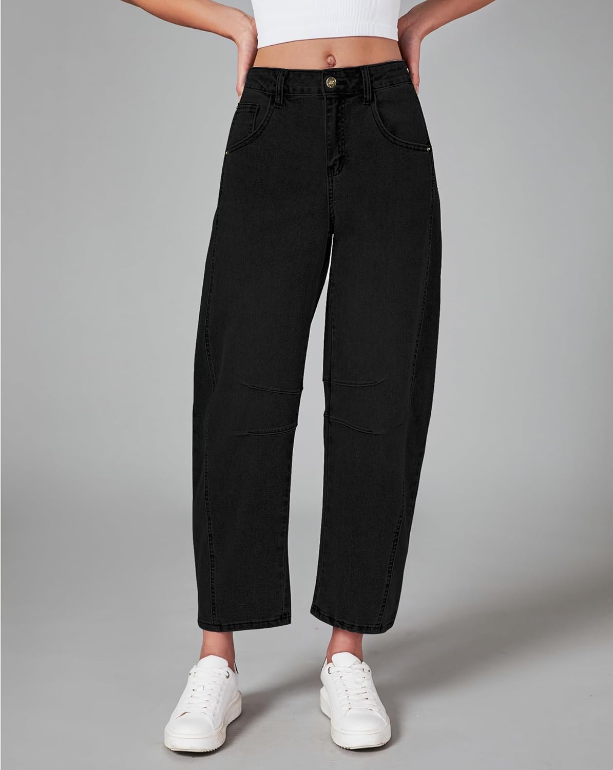 Jeans Mujer Barrel Tiro Alto