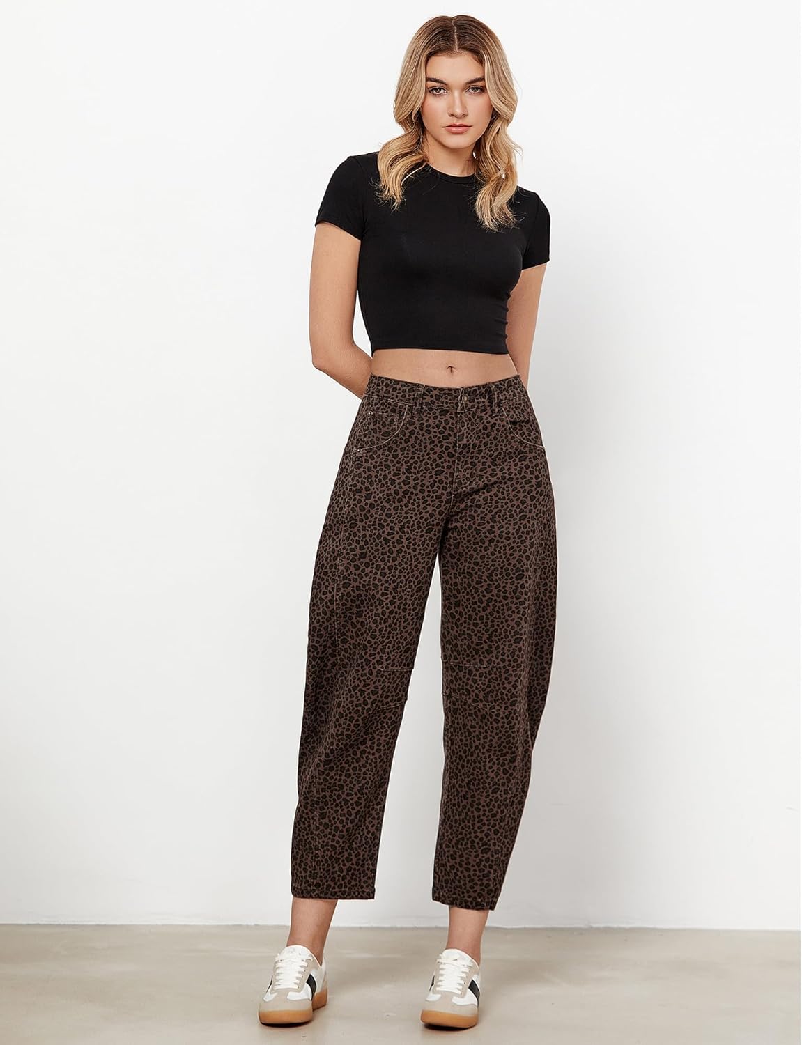 Jeans Mujer Barrel Tiro Alto