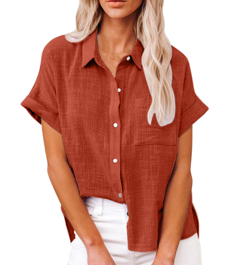Blusa Mujer Lino