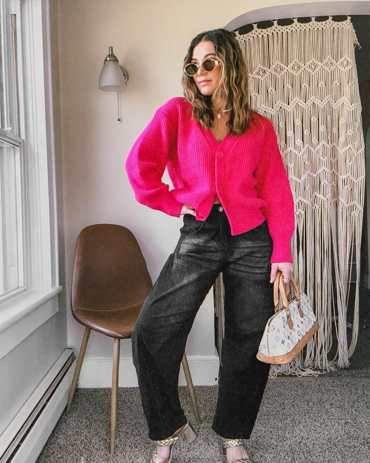 Jeans Mujer Barrel Tiro Alto