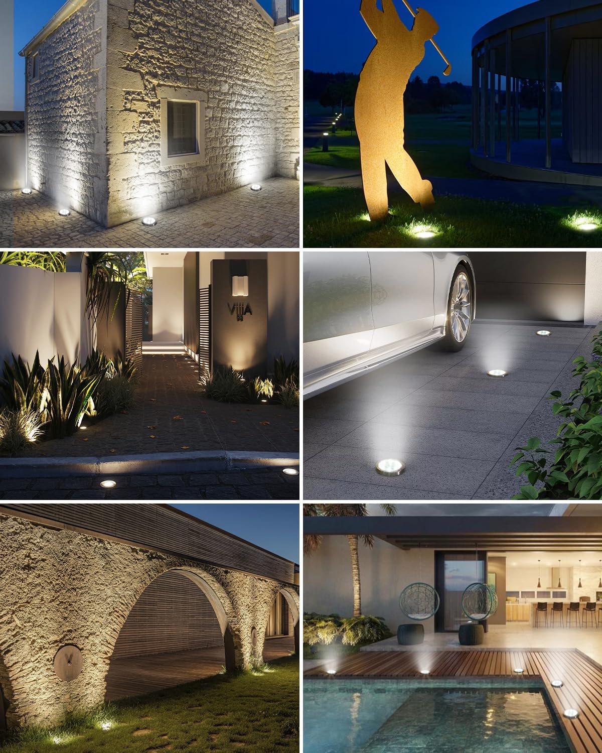 Luces Solares Jardín LED