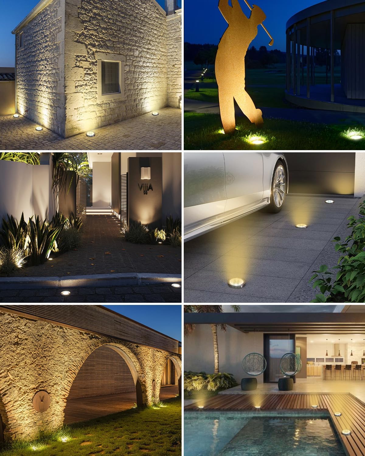 Luces Solares Jardín LED