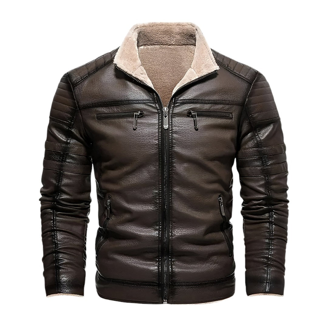 Chaqueta Cuero Hombre