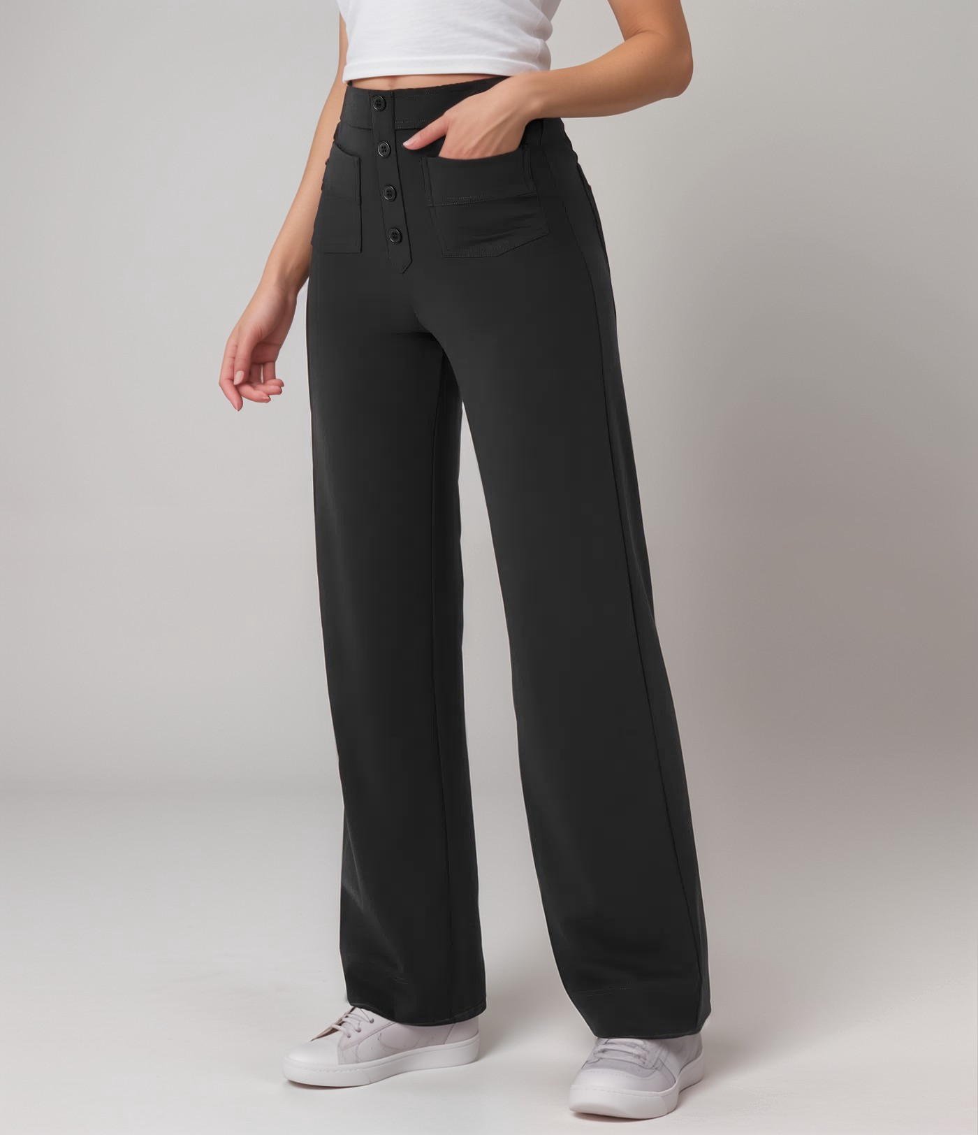 Pantalón Mujer Cintura Alta