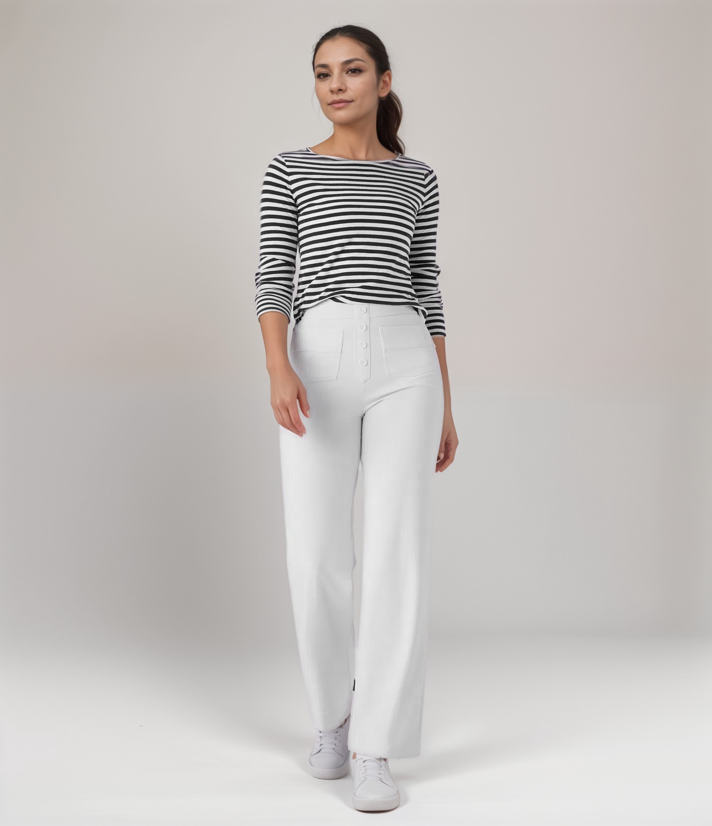 Pantalón Mujer Cintura Alta