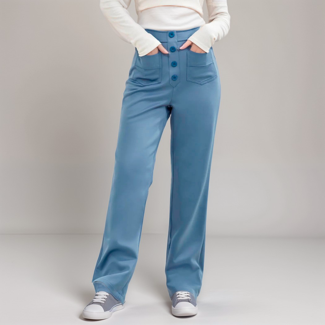 Pantalón Mujer Cintura Alta