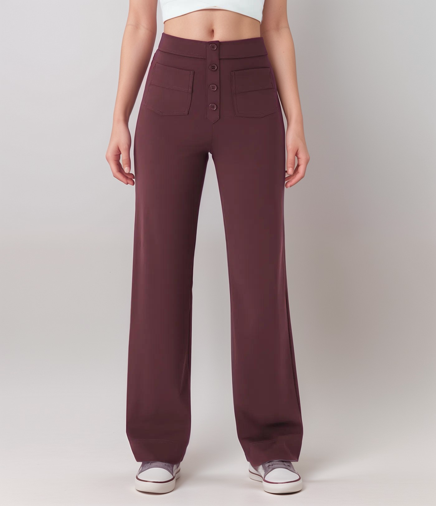 Pantalón Mujer Cintura Alta