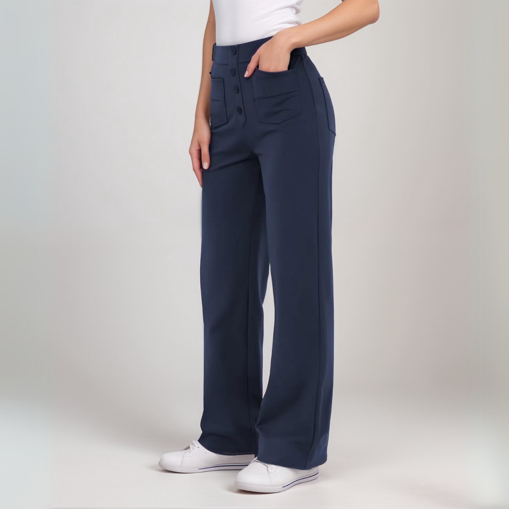 Pantalón Mujer Cintura Alta