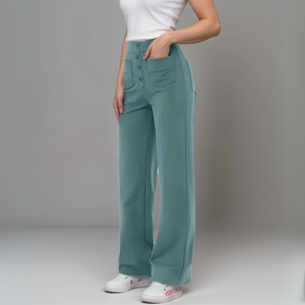 Pantalón Mujer Cintura Alta
