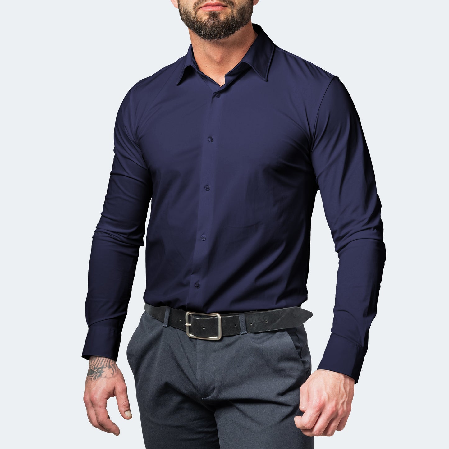 Camisa Stretch Sin Plancha