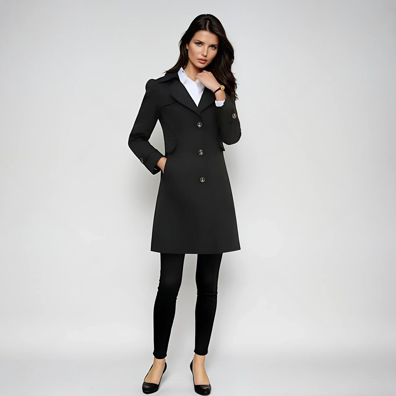 Trench Clásico Mujer