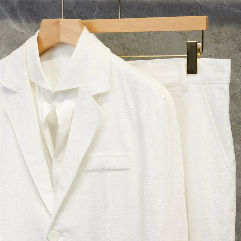 Traje Hombre Lino Ligero