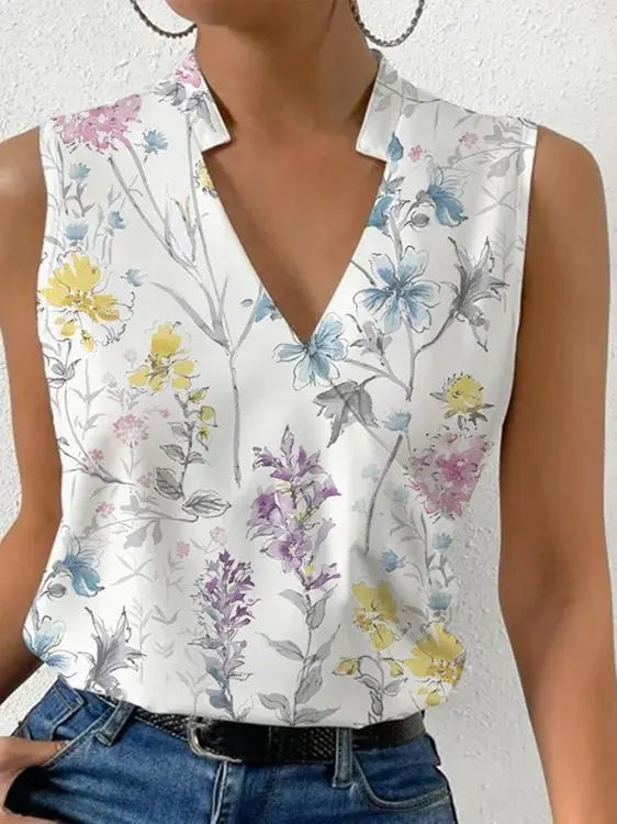 Top Verano Escote V