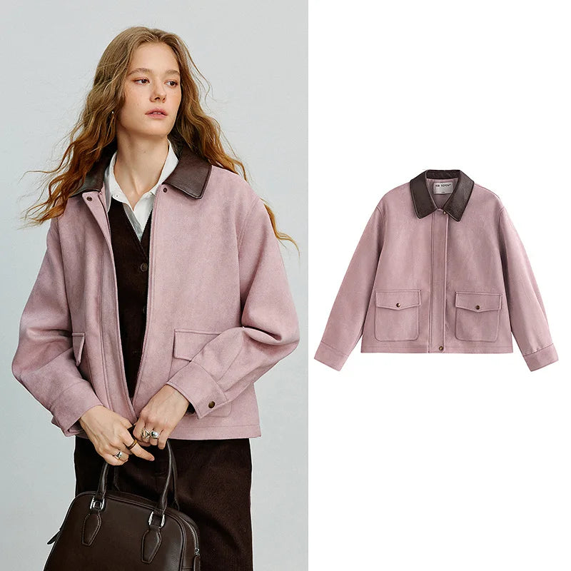 Chaqueta Mujer Ante Vintage