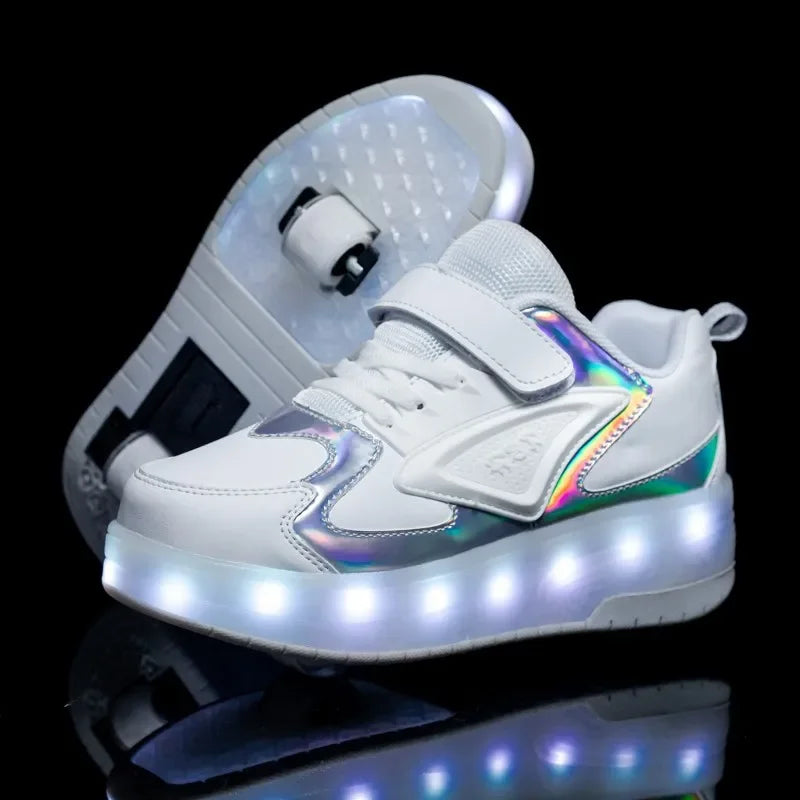 Zapatillas LED Ruedas Niños