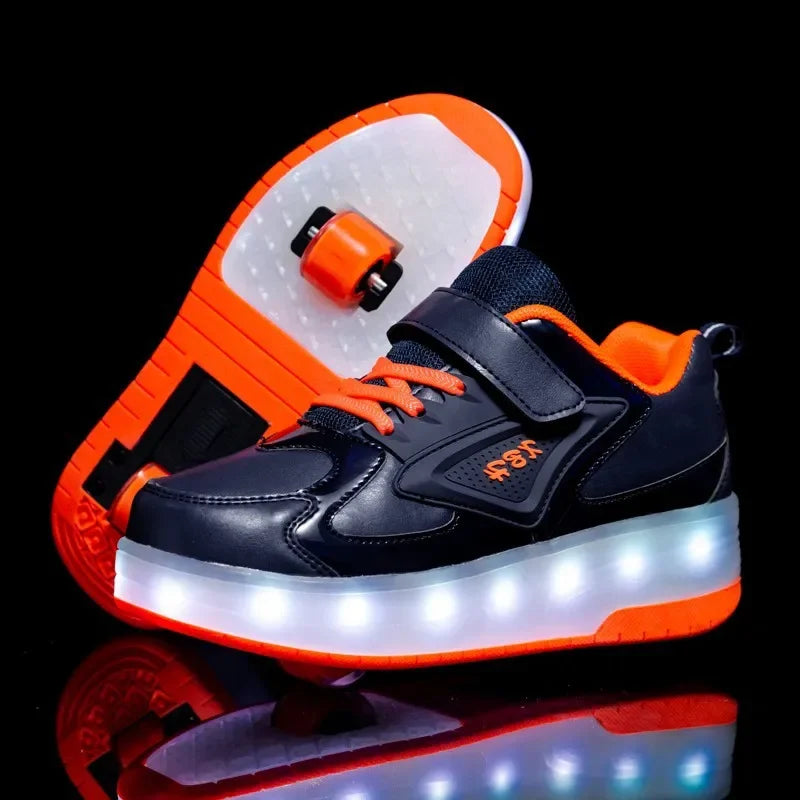 Zapatillas LED Ruedas Niños