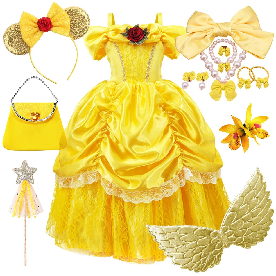 Vestido Princesa Niña Cosplay