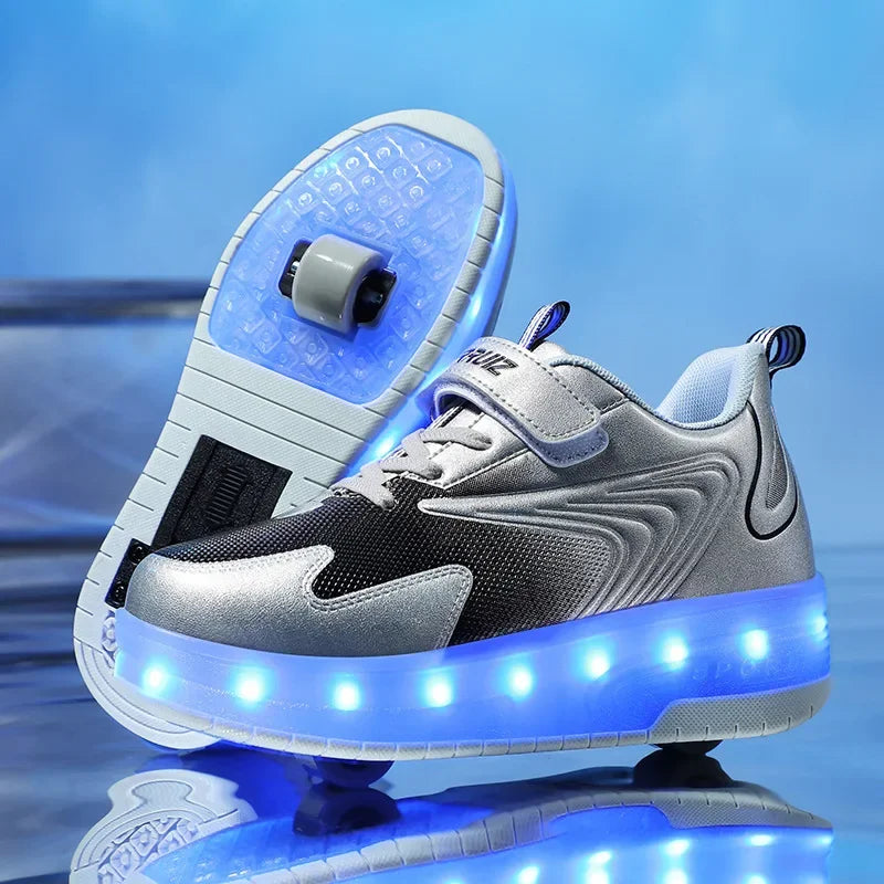 Zapatillas LED Ruedas Niños