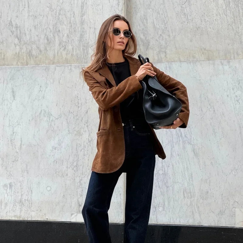 Chaqueta Ante Mujer