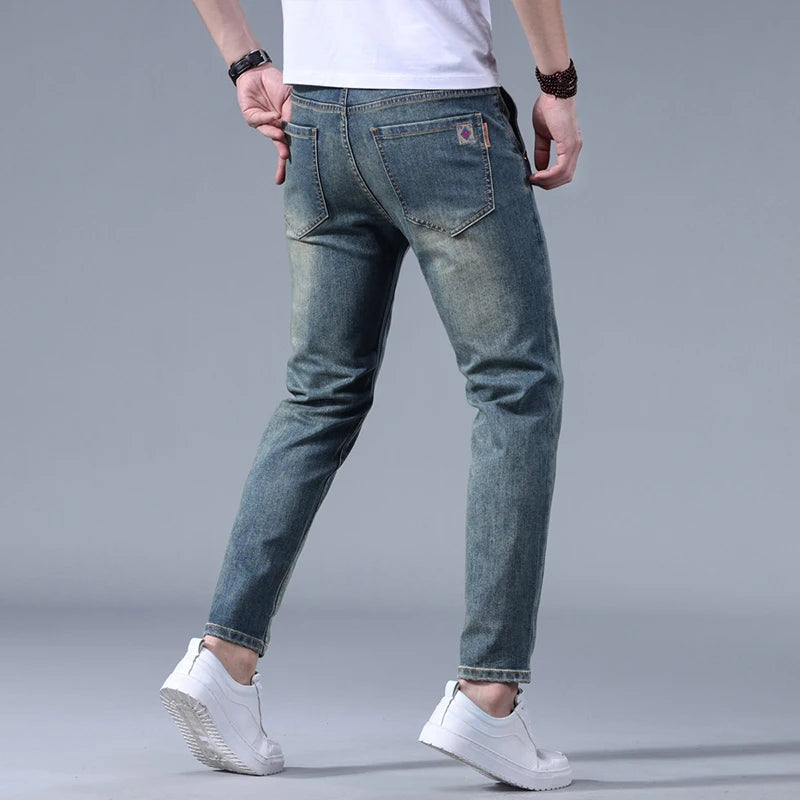 Jeans Hombre Slim Tobillo