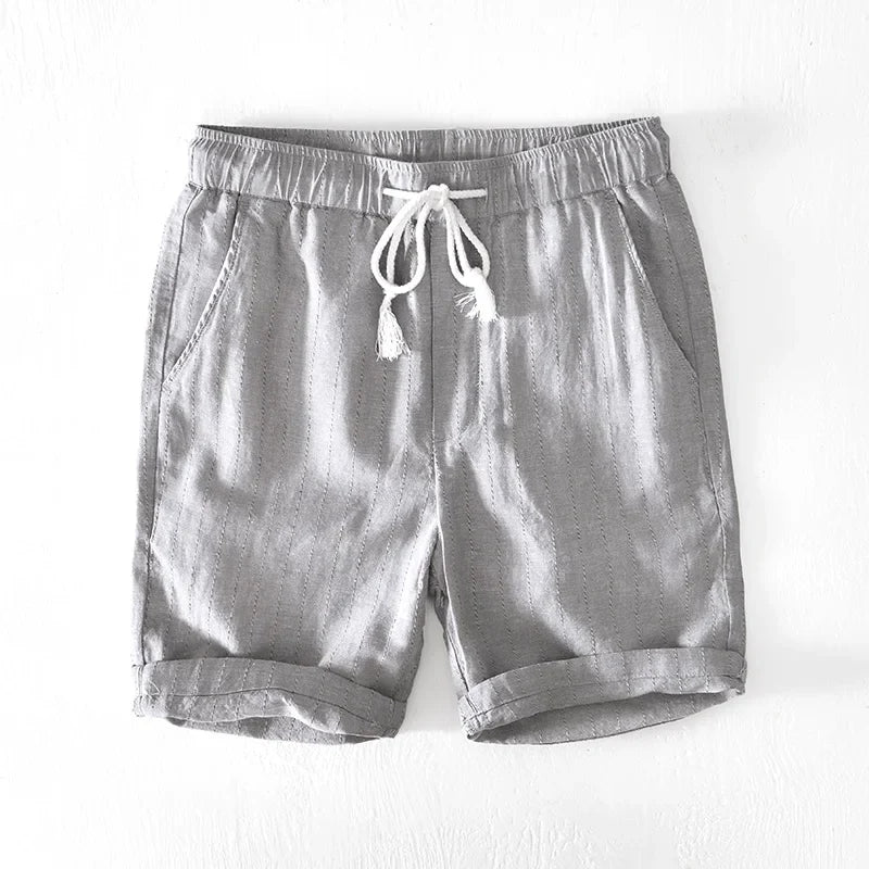 Bermudas Hombre Lino Algodón