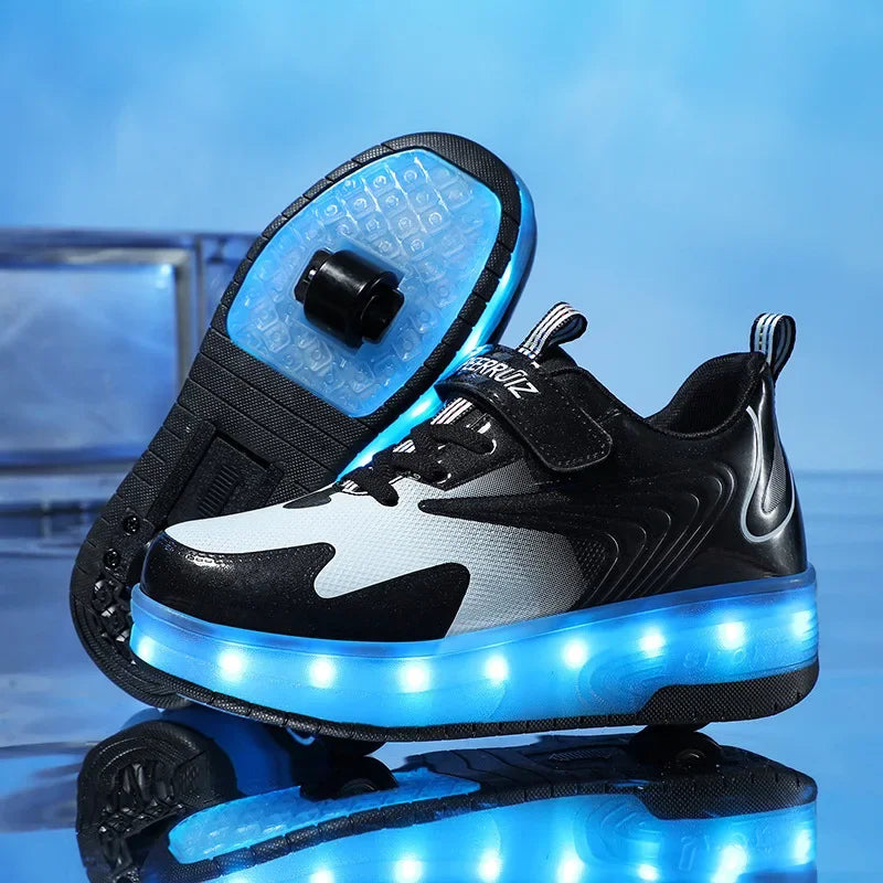 Zapatillas LED Ruedas Niños