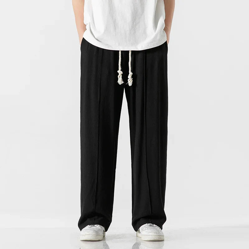 Pantalones Hombre Lino