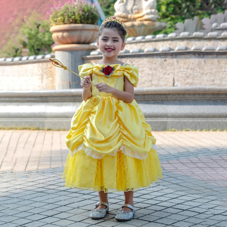 Vestido Princesa Niña Cosplay