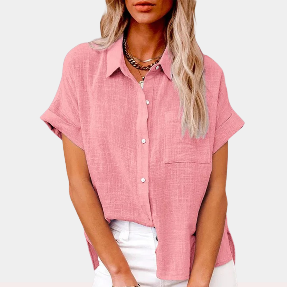 Blusa Mujer Lino
