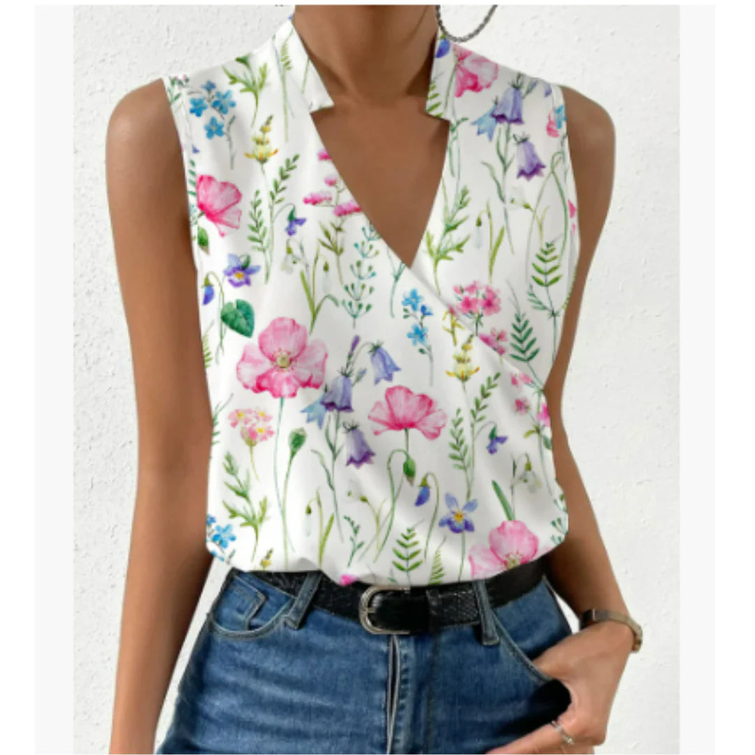 Top Verano Escote V