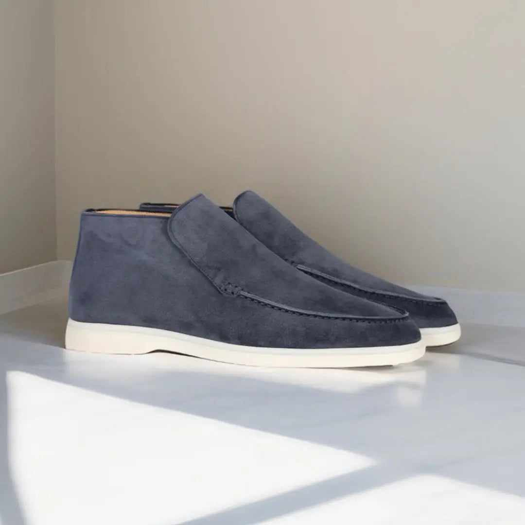 Mocasines Hombre Piel Ante