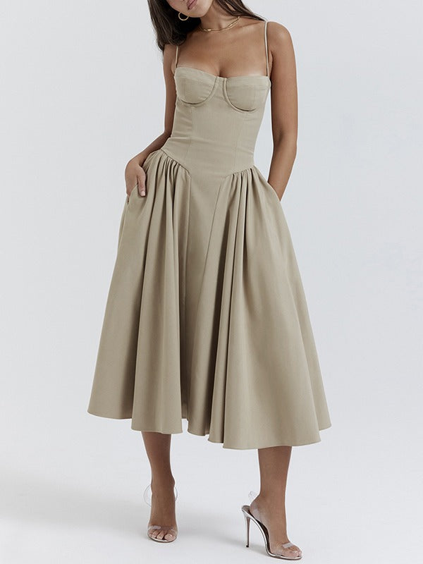 Vestido Midi Elegance Mujer