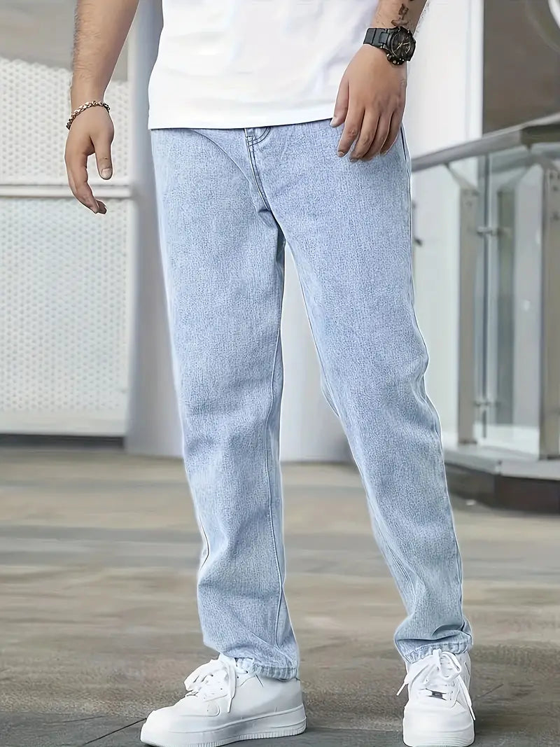Jeans Hombre Corte Recto