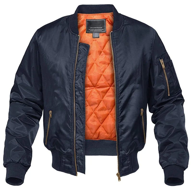 Cazadora Bomber Estilo Piloto para Hombre