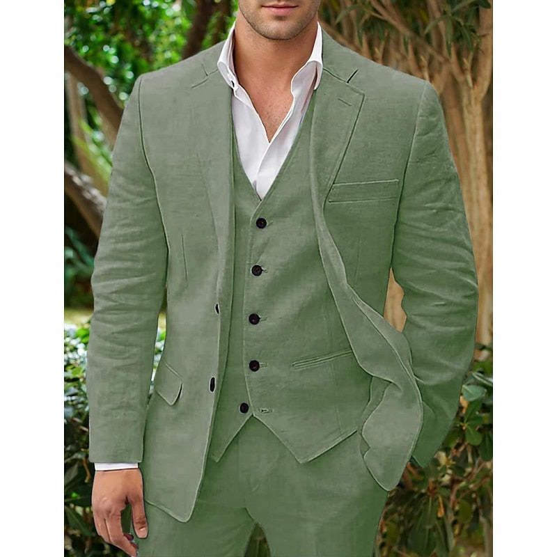 Traje Hombre Lino