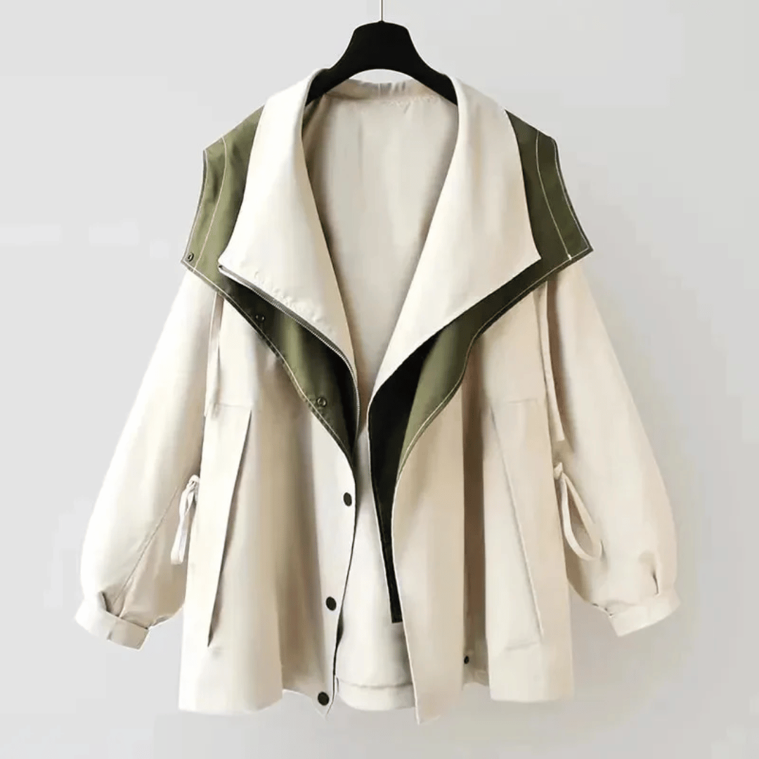 Gabardina Mujer Oversize