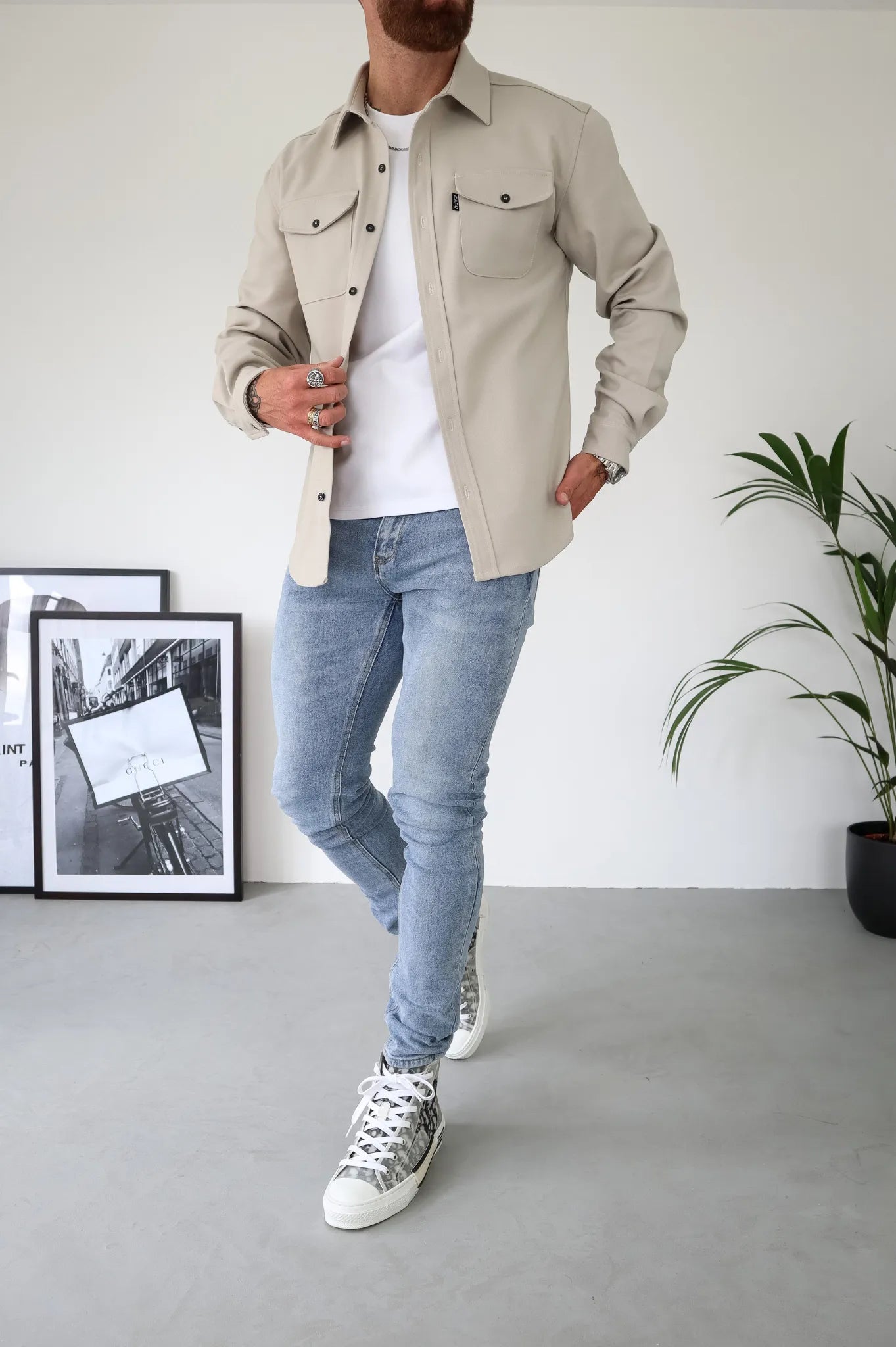 Sobrecamisa Studio Hombre