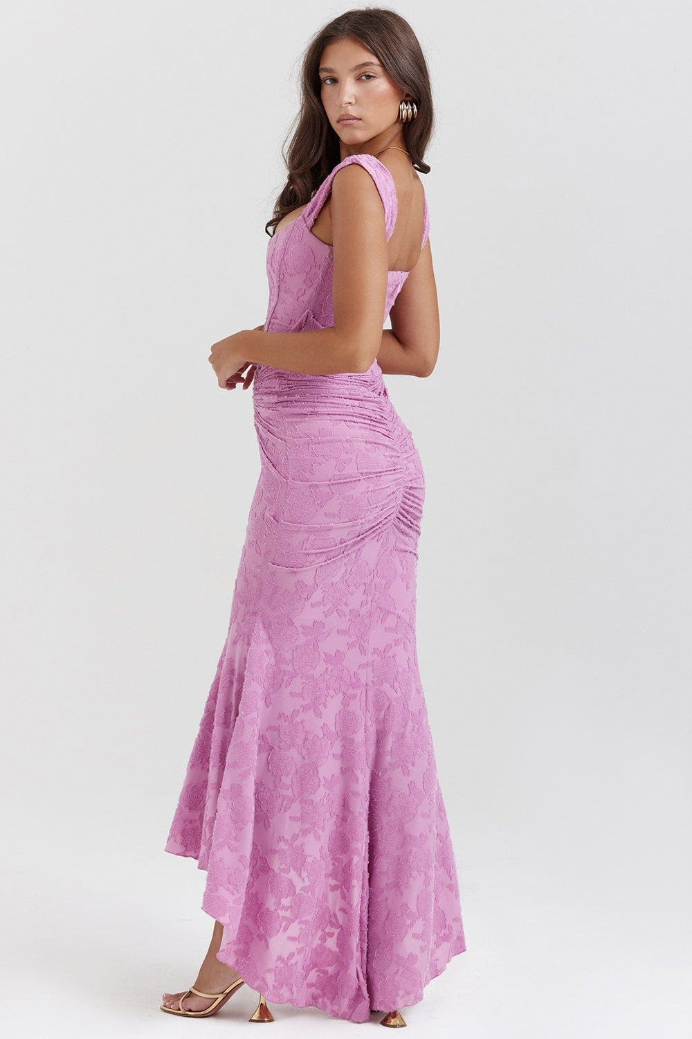 Vestido Encaje Largo