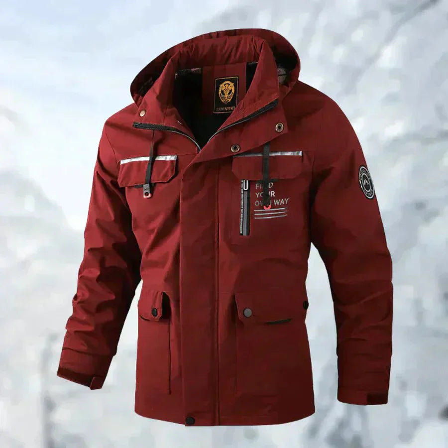 Chaqueta impermeable para hombre