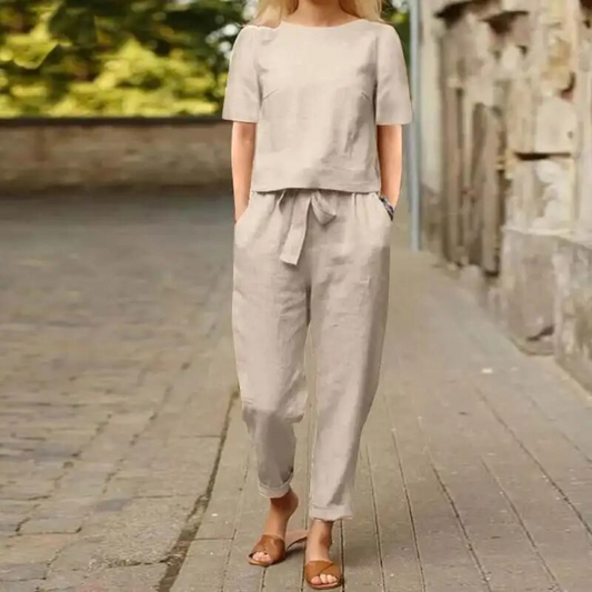 Conjunto Mujer Lino