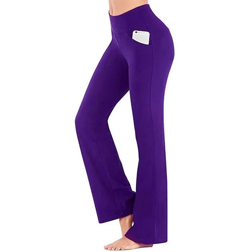 Pantalón Yoga Mujer Flare