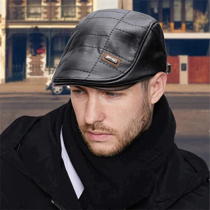Boina Cuero Hombre