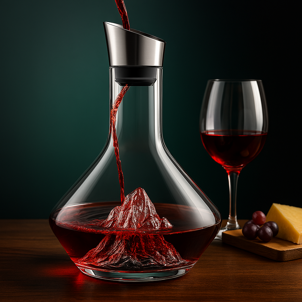 Decantador Vino Cristal