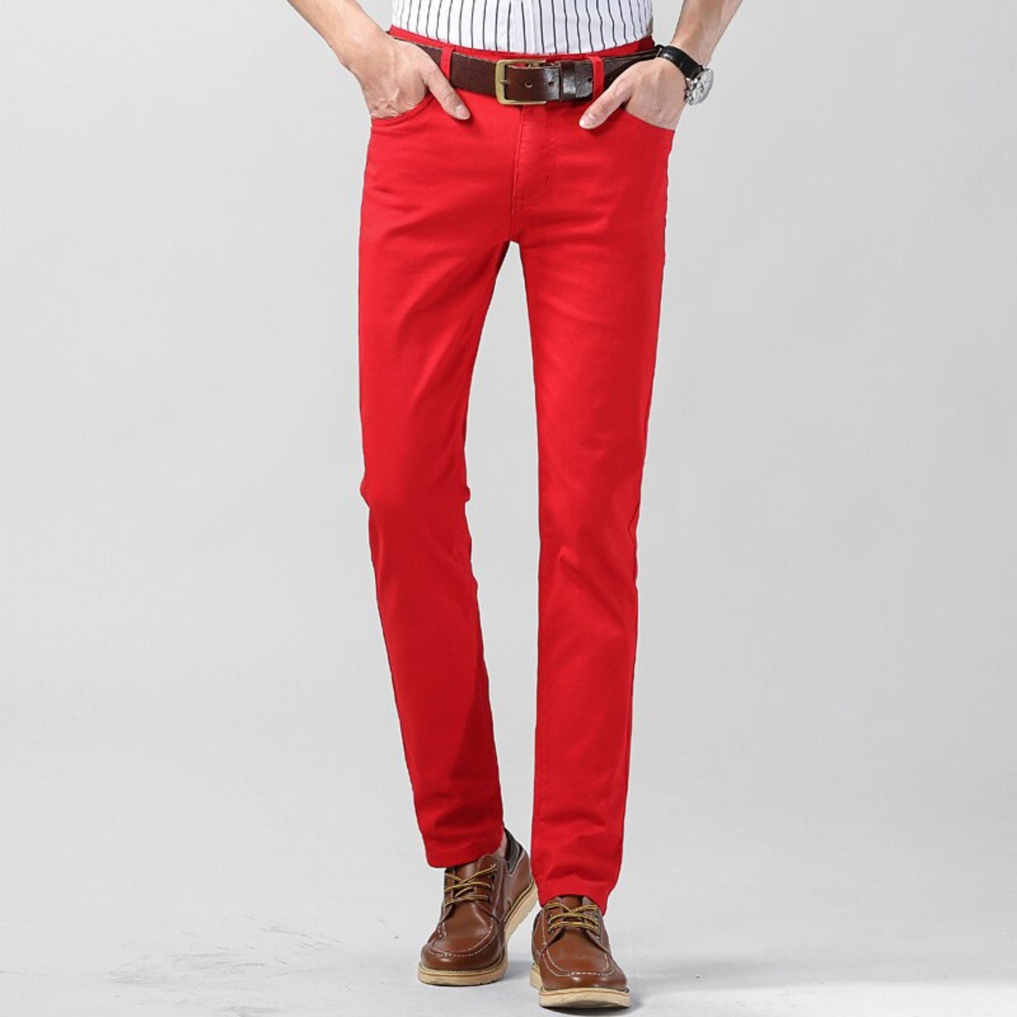 Pantalón Recto Hombre