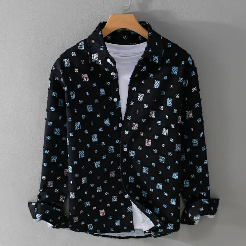 Camisa Denim Hombre