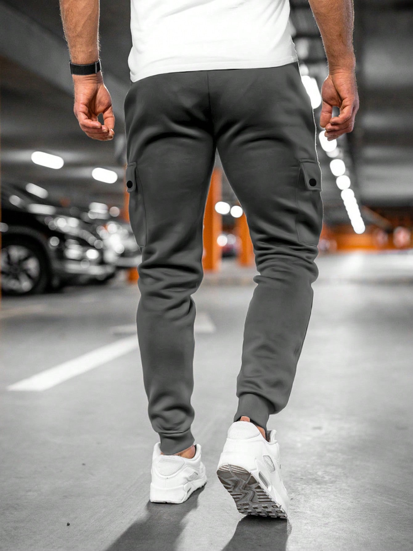 Jogger Cargo Slim Hombre